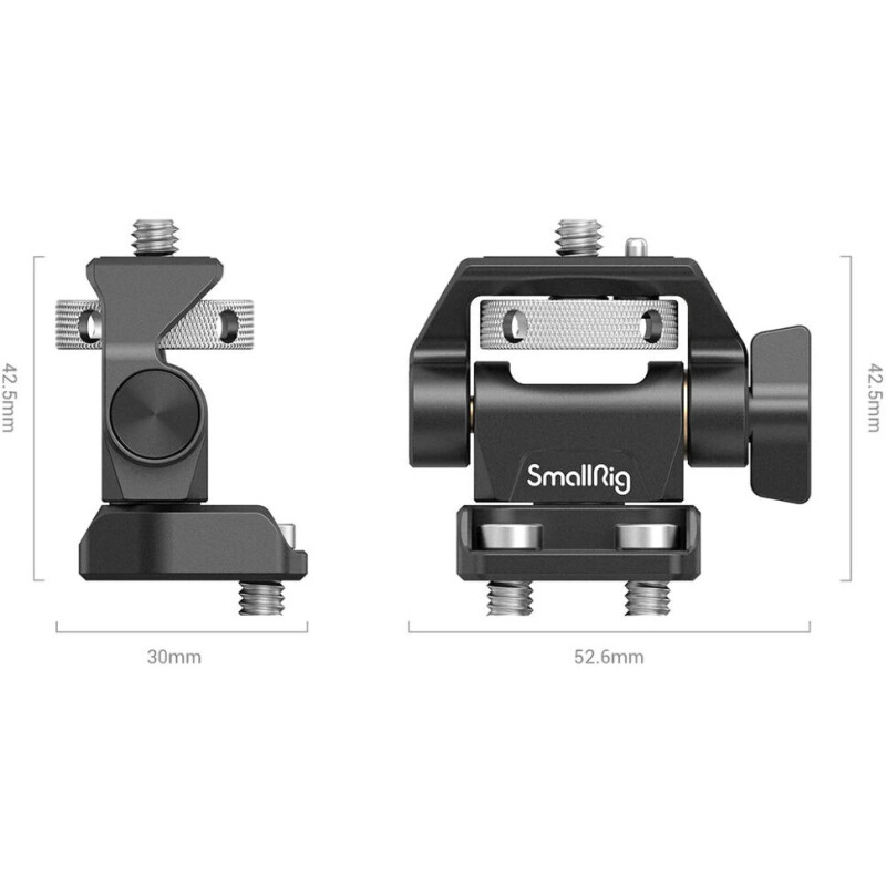 SmallRig 2904B Swivel/Tilt Adjustable Monitor Mount with Screws Mount поворотный держатель монитора