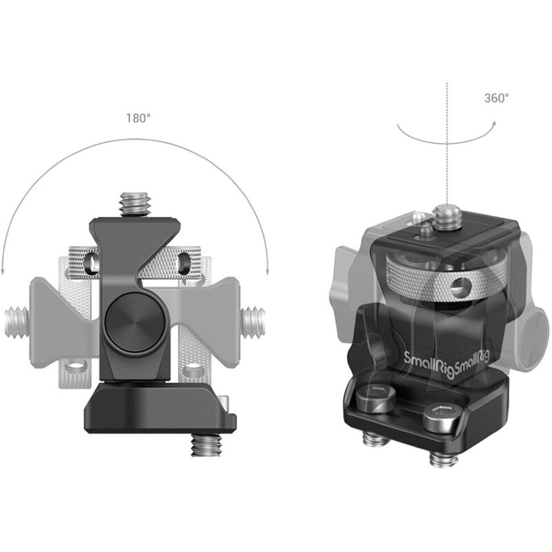 SmallRig 2904B Swivel/Tilt Adjustable Monitor Mount with Screws Mount поворотный держатель монитора