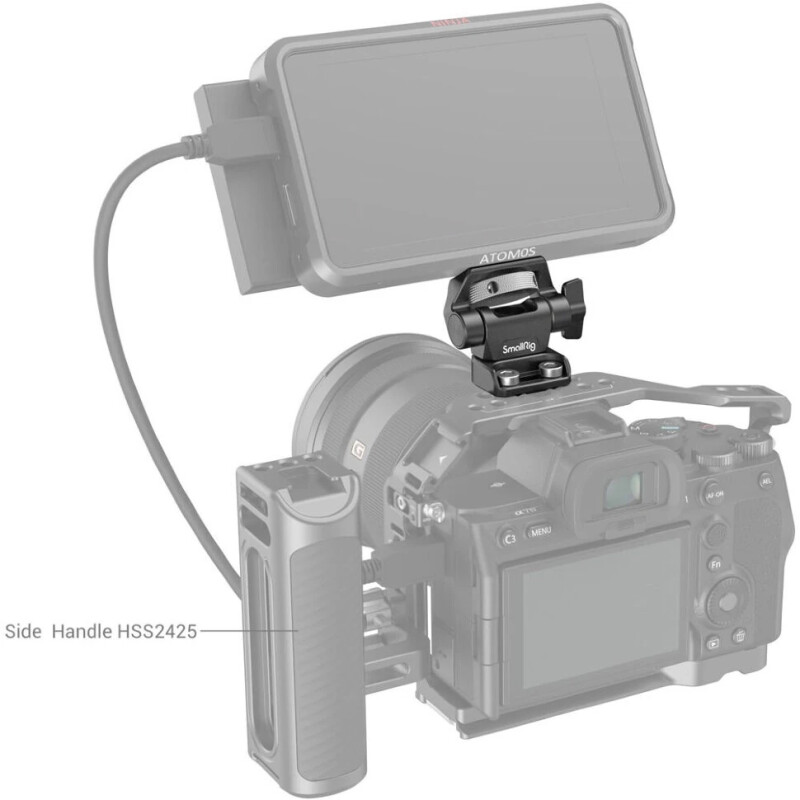 SmallRig 2904B Swivel/Tilt Adjustable Monitor Mount with Screws Mount поворотный держатель монитора
