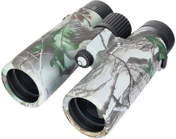 Levenhuk Camo Moss 10x42 бинокль с сеткой