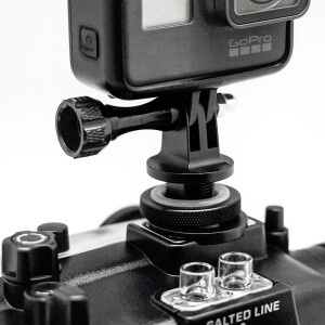 Seafrogs 2.5"/6.9cm Cold shoe mount for gopro адаптер с холодного башмака на GoPro YB-3