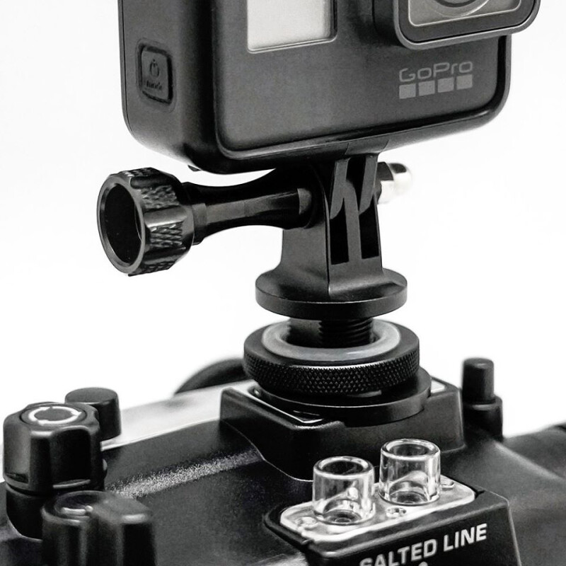 Seafrogs 2.5"/6.9cm Cold shoe mount for gopro адаптер с холодного башмака на GoPro YB-3