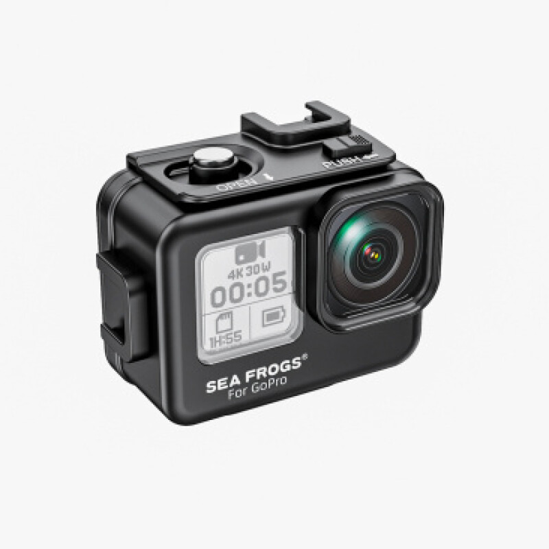 Seafrogs SF15003 GoPro 13/12/11/10/9 алюминиевый подводный бокс для GoPro, 60 м