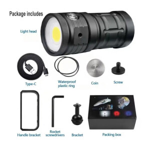 Seafrogs MK-18 LED video light подводный видео фонарь