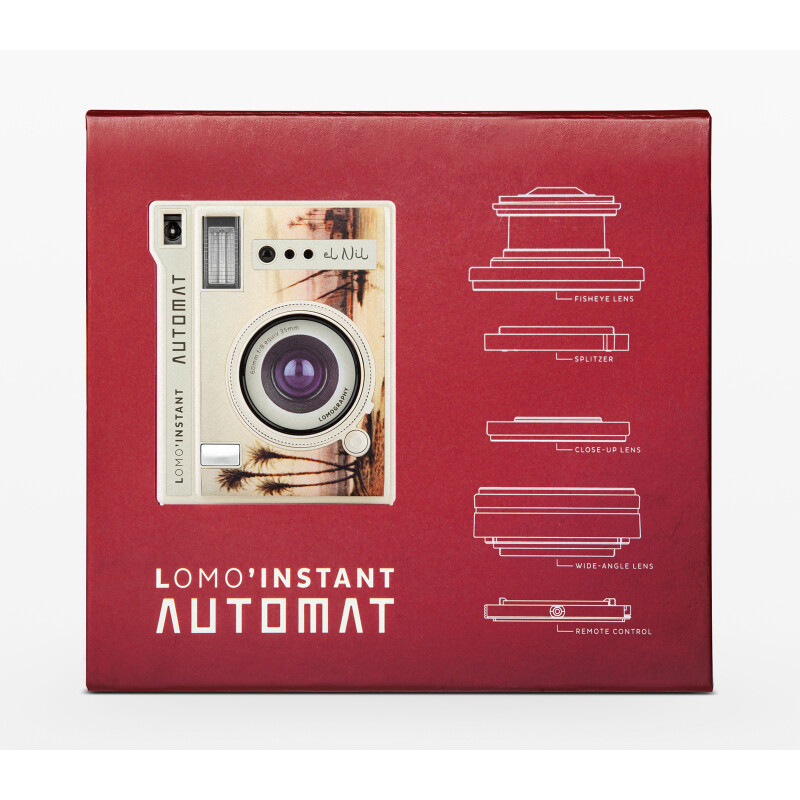 LOMO'Instant Automat + lenses - El Nil фотоаппарат мгновенной печати