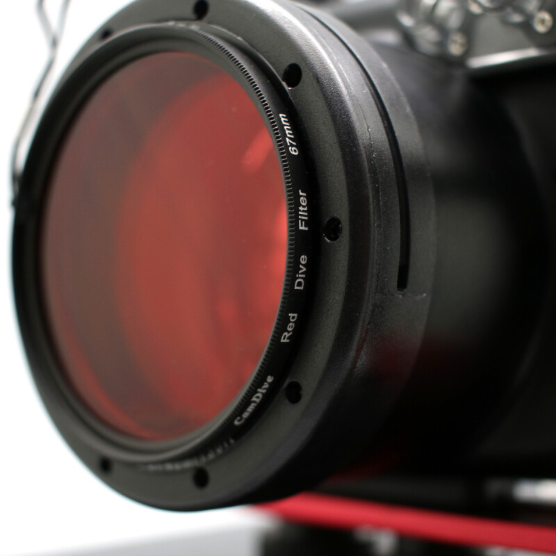 KitDive 67 мм красный светофильтр для подводной фотосъемки