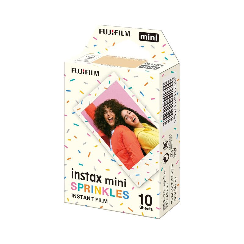 FUJIFILM Colorfilm Instax MINI Sprinklesкартридж для камеры 10 листов 8.6x5.4см