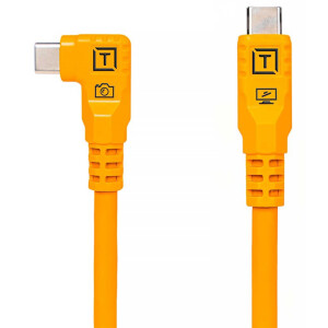 Tether Tools TetherPro USB-C to USB-C Right Angle 9.4m Orange CUC31RT2-ORG кабель