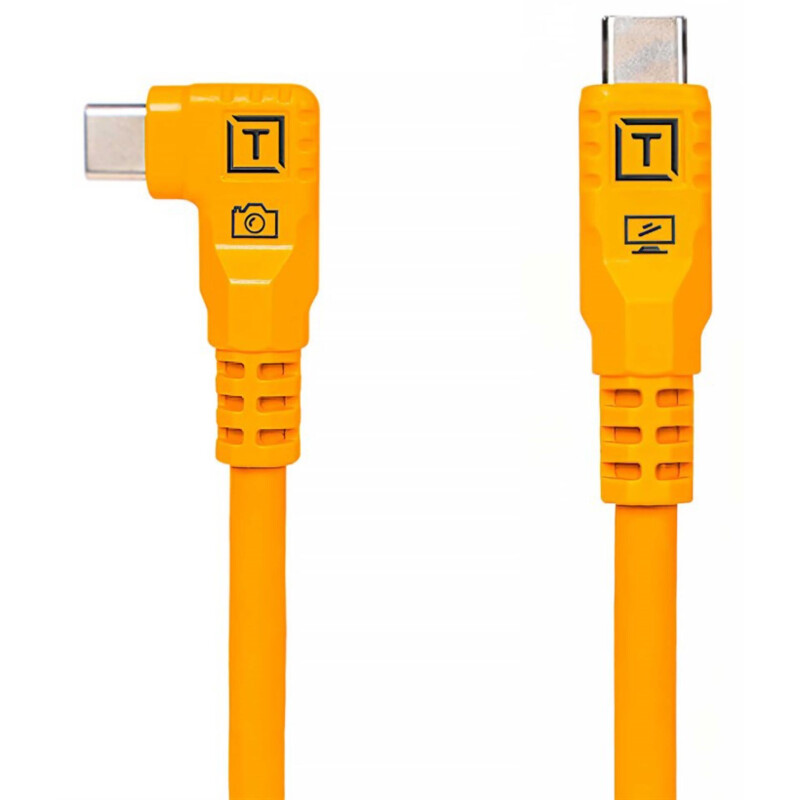 Tether Tools TetherPro USB-C to USB-C Right Angle 9.4m Orange CUC31RT2-ORG кабель