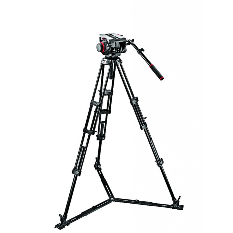 Manfrotto 509HD,545GBK штатив с видеоголовкой для видеокамеры