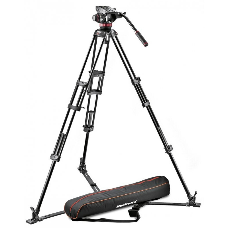 Manfrotto 546GB-1 штатив с видеоголовкой MVH502 для видеокамеры