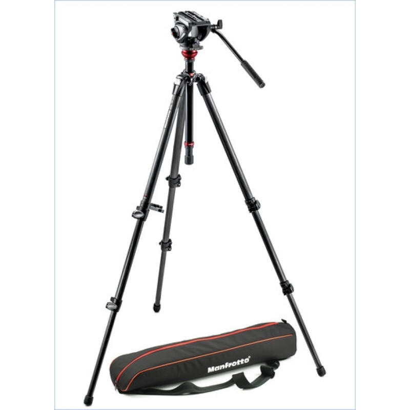 Manfrotto 755CX3 штатив с видеоголовкой MVH500AH для видеокамеры
