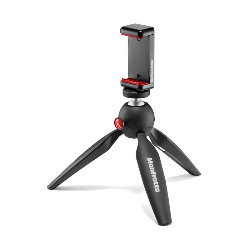 Manfrotto MKPIXICLAMP-BK мини-штатив с держателем для смартфона