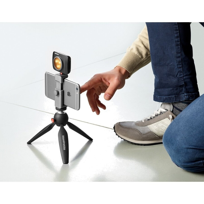 Manfrotto MTWISTGRIP Twist Grip универсальный держатель для смартфона на штатив