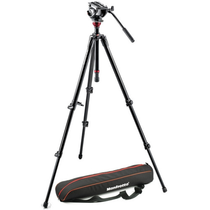 Manfrotto MVH500AH,755XBK штатив с видеоголовкой для видеокамеры