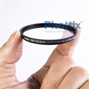Phottix 40312 Pro-Grade PM-C Ultra Slim 1 мм UV 55 мм УФ-фильтр с многослойным покрытием
