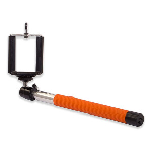 Rekam Беспроводной монопод для селфи SelfiPod S-550R (оранжевый, со встроенной кнопкой)