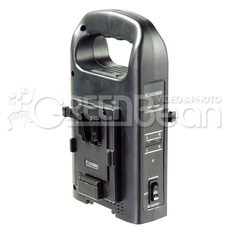 GreenBean DualCharger V3A V-mount зарядное устройство