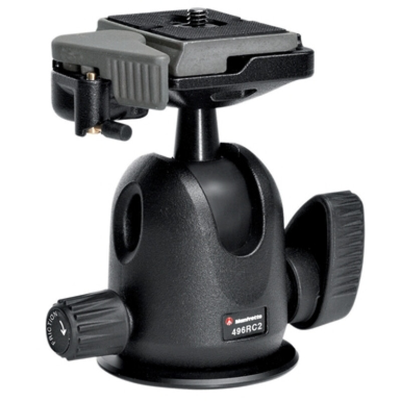 Manfrotto 496RC2 COMPACT BALL HEAD W/RC2 штативная голова с быстросъемной площадкой