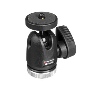 Manfrotto 492LCD MICRO BALL HEAD W/HOT SHOE MOU алюминиевая шаровая голова