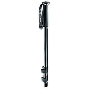 Manfrotto 679B MONOPOD (3-SCTN) BLK алюминиевый штатив-монопод для фото- и видеокамеры