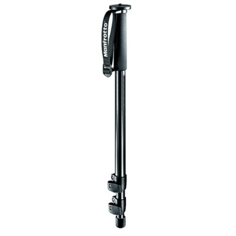 Manfrotto 679B MONOPOD (3-SCTN) BLK алюминиевый штатив-монопод для фото- и видеокамеры