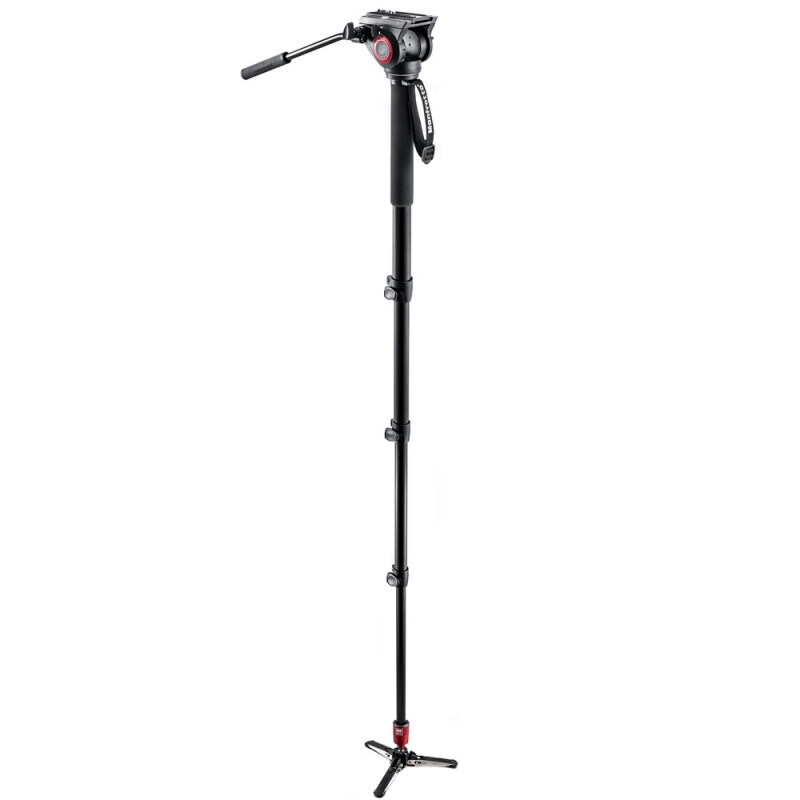 Manfrotto MVM500A FLUID MONOPOD WITH 500 HEAD алюминиевый штатив-монопод с 2D-головой