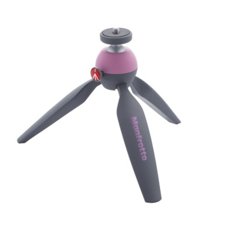 Manfrotto MTPIXI-PK PIXI MINI TRIPOD PINK мини-штатив с шаровой головой для фото- и видеокамеры