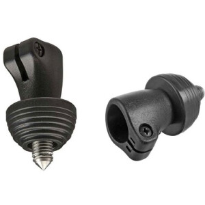 Manfrotto 12SPK3 SPIKED FOOT FOR 12MM TUBES шип с резиновой опорой. Диаметр 12 мм 3 шт.