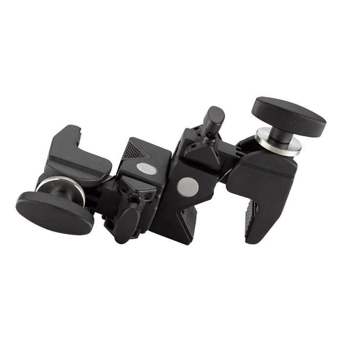 Kupo KCP720B DOUBLE Convi Clamp-Black W/KCP-7SDL Saddle двойной зажим с кареткой