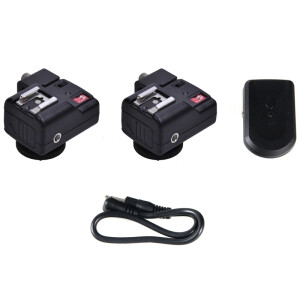 Lumifor LRT-4DCKIT-2UH 4-канальный радиосинхронизатор с 2 приемниками и держателем для зонта