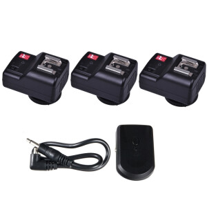 Lumifor LRT-4DCKIT-3 универсальный 4-канальный радиосинхронизатор с 3 приемниками