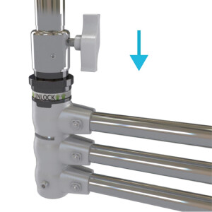 Kupo CT40MK 40" Extension Grip Arm стандартная стойка в комплекте с крепежной головой и кронштейном
