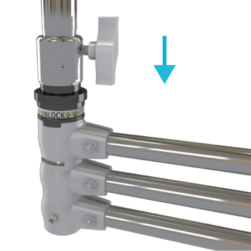 Kupo CT40MK 40" Extension Grip Arm стандартная стойка в комплекте с крепежной головой и кронштейном