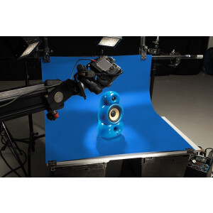 Colorama CO6400 Royal Blue пластиковый матовый фон 1х1,3 м цвет королевский синий