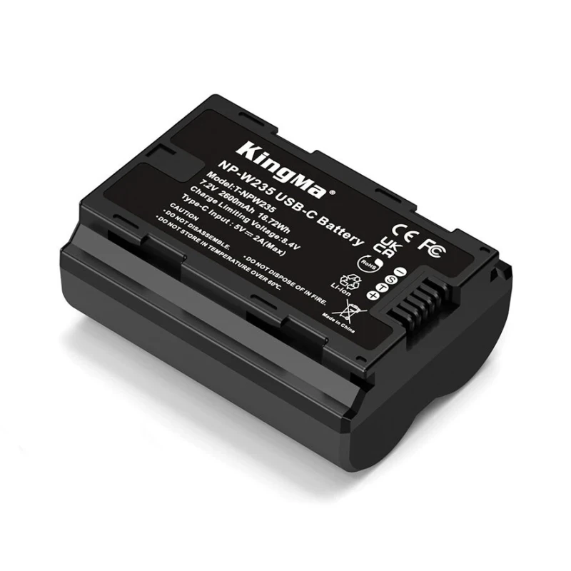 KingMa NP-W235 Type-C 2600mAh аккумулятор