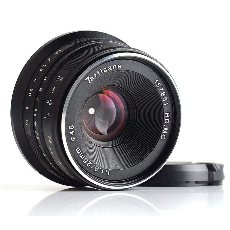 7Artisans 25mm f/1.8 E-Mount фотообъектив