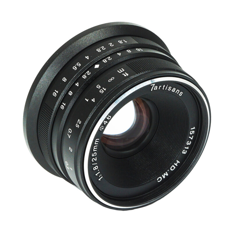 7Artisans 25mm f/1.8 X-Mount (Fujifilm) фотообъектив