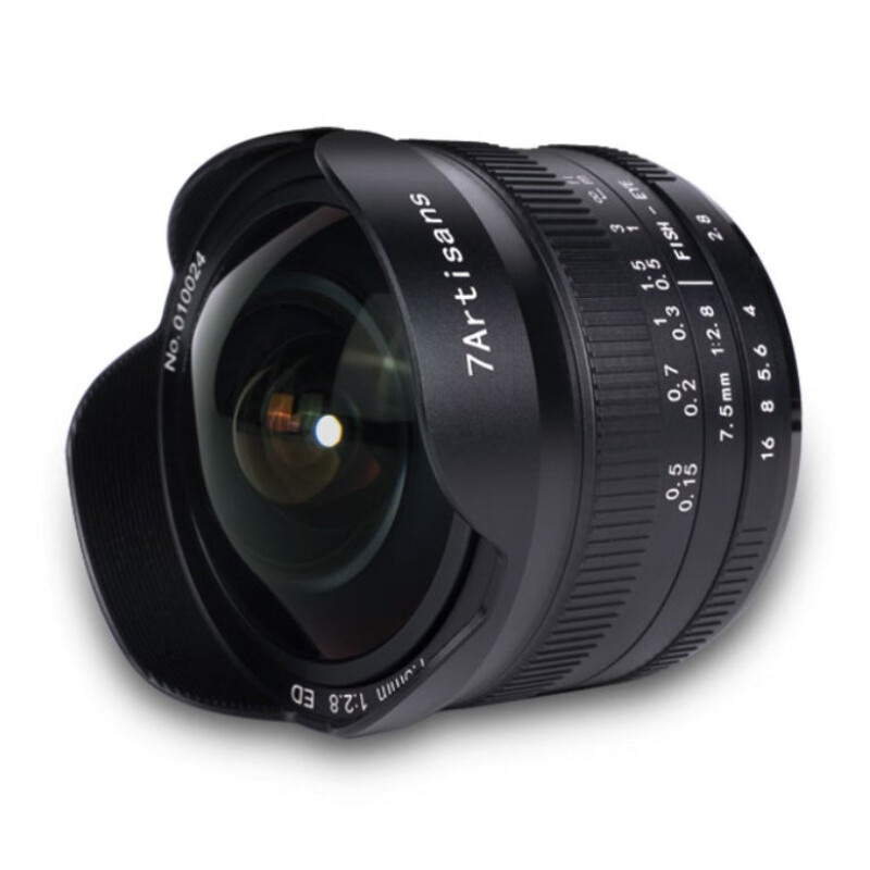 7Artisans 7.5mm f/2.8 II FishEye X-Mount (Fujifilm) фотообъектив