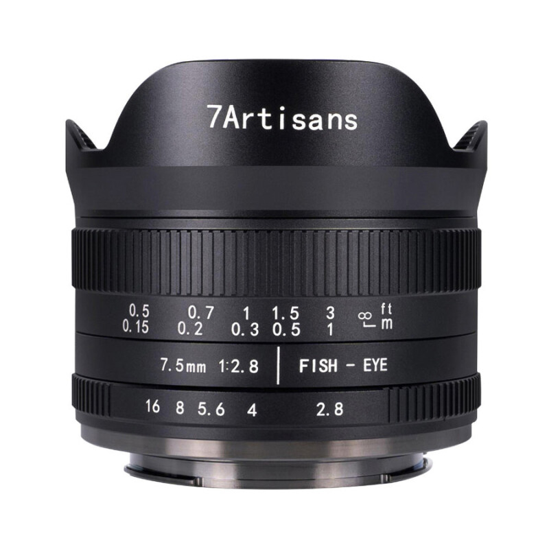 7Artisans 7.5mm f/2.8 II FishEye X-Mount (Fujifilm) фотообъектив