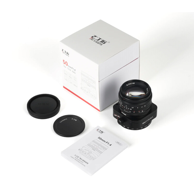 7Artisans Tilt-shift 50mm f/1.4 E-Mount фотообъектив