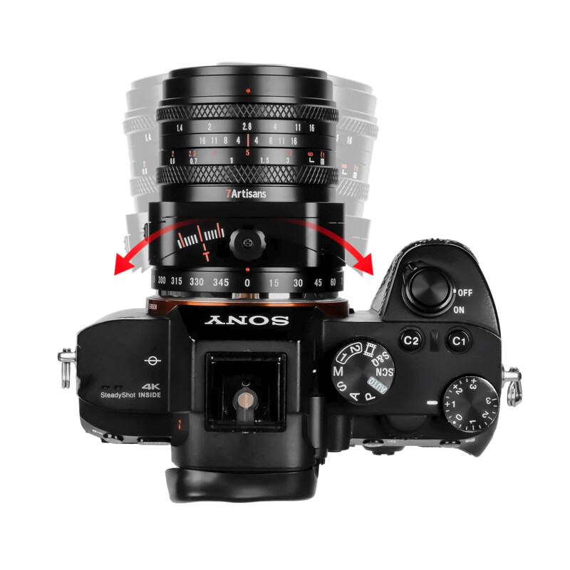 7Artisans Tilt-shift 50mm f/1.4 E-Mount фотообъектив