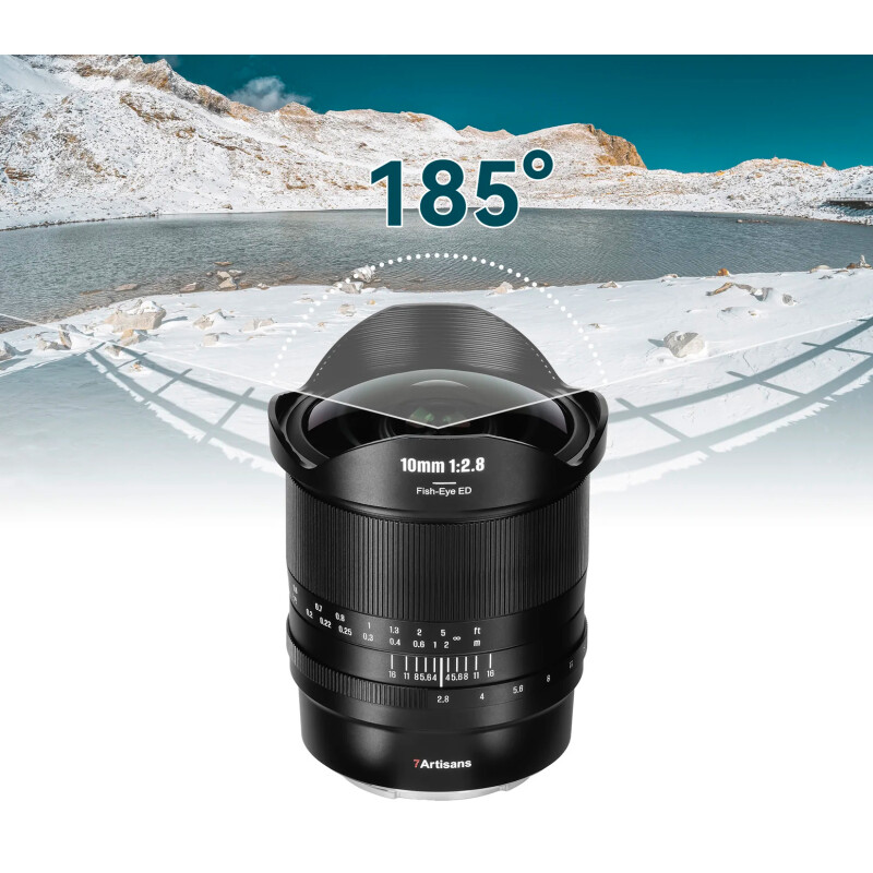 7Artisans 10mm f/2.8 Mark II Fisheye объектив-фишай Z-Mount (Nikon)