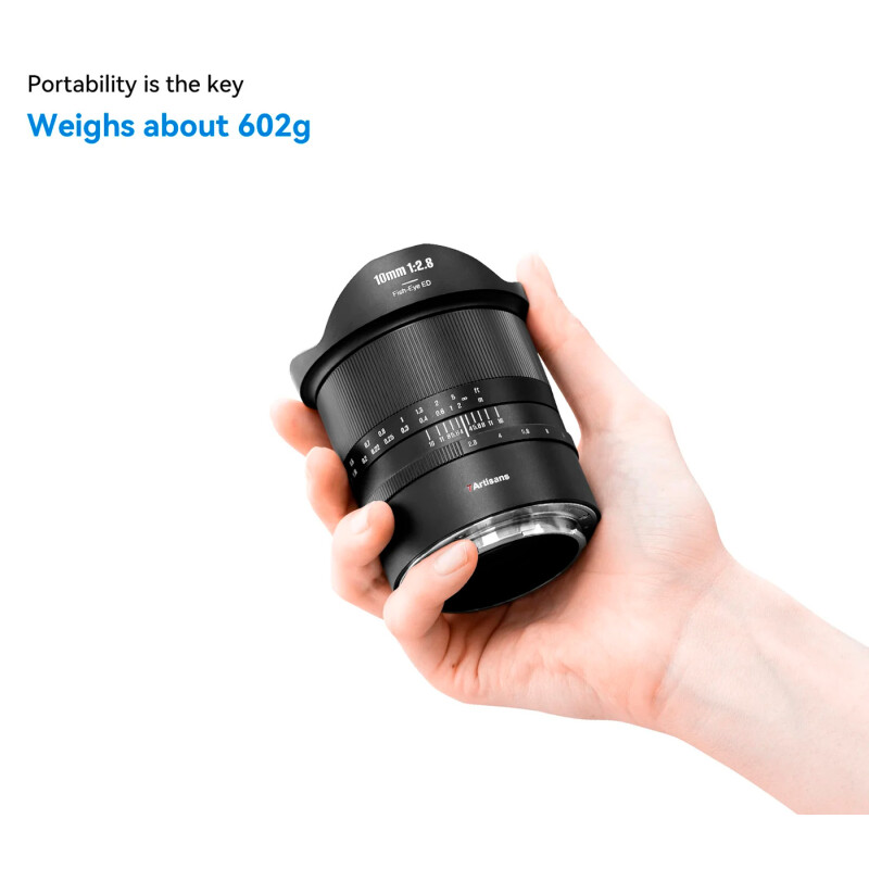 7Artisans 10mm f/2.8 Mark II Fisheye объектив-фишай Z-Mount (Nikon)