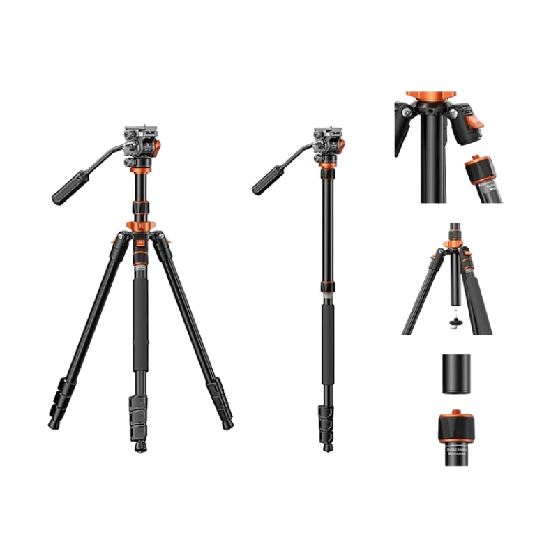 K&F Concept K234A7 штатив с головой FH-03