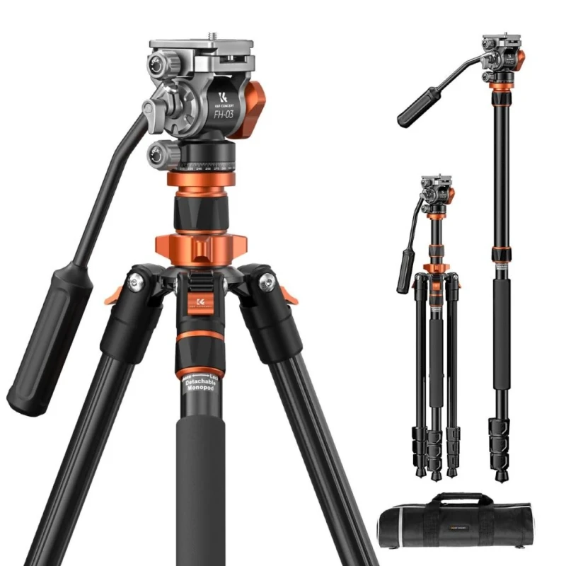 K&F Concept K234A7 штатив с головой FH-03