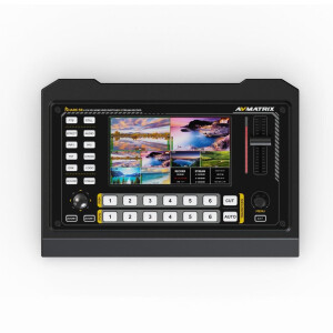 AVMATRIX Shark S6 видеомикшер-стример компактный 6CH HDMI/SDI