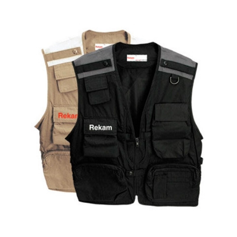 Rekam Vest 13 XXL фотожилет светло-коричневый