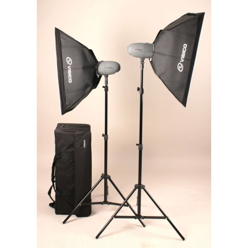 Visico VL PLUS 300 Soft Box KIT комплект импульсного света