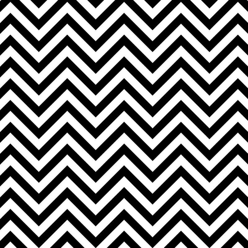 Ella Bella FADELESS CHEVRON BLK/WHT (57715) фон бумажный шеврон зебра 120х1500 см